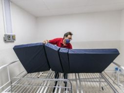 Una vez que la emergencia sanitaria termine, el equipo que se instale en el Ángel Leaño será repartido en los hospitales públicos de la entidad. TWITTER / @EnriqueAlfaroR