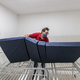 Pese a fecha de apertura el 1 de mayo, apenas llegan primeras camas al Angel Leaño