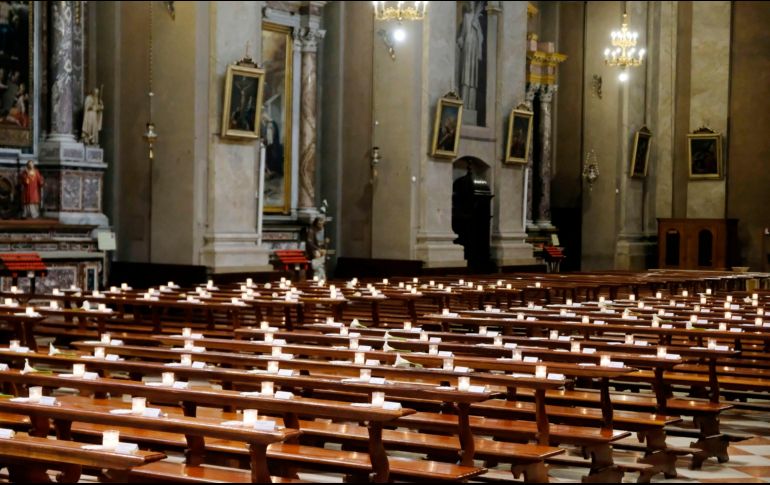 Tras el pulso entre los obispos y el gobierno, la Iglesia italiana ha conseguido que las misas puedan empezar a celebrarse cuando el país tiene previsto reabrir otras actividades. EFE / F. Venezia