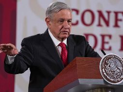 López Obrador resalta que pronto regresarán las actividades productivas en el país, para que el paso de la crisis económica sea rápido. SUN / S. Tapia