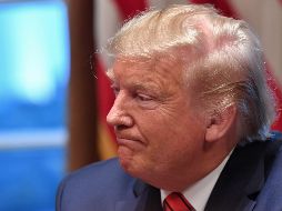 Trump junto con otros miembros de alto rango del gobierno se someten constantemente a pruebas rápidas de coronavirus. AFP/ Getty Images/ ARCHIVO