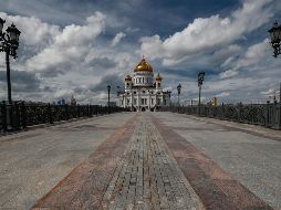 Moscú, principal foco epidémico, prolongará las medidas de confinamiento hasta el 31 de mayo. EFE/EPA/Y. Kochetkov