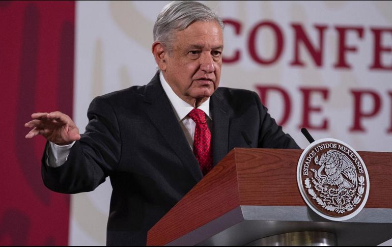 López Obrador reiteró que su gobierno no está en contra del sector empresarial. SUN/S. Tapia