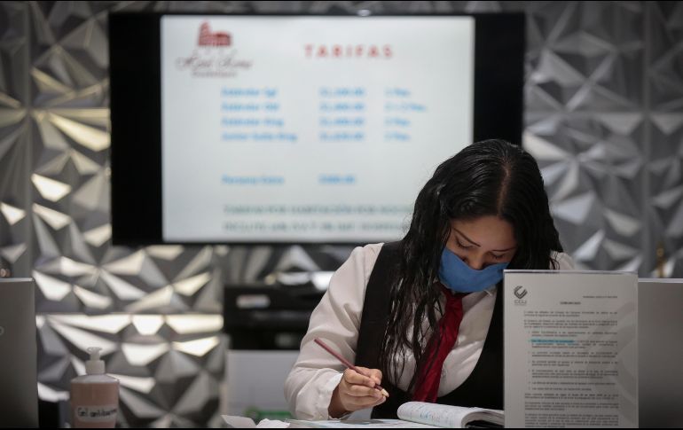 Actualmente 68 personas laboran en el hotel, que para evitar despidos hace descansos obligatorios. EL INFORMADOR / F. Atilano