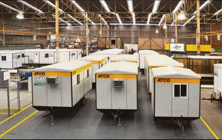 Las construcciones modulares permiten la movilidad y la adaptación a las necesidades del cliente. ESPECIAL