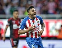 Alexis Vega ha disputado tres ediciones del Clásico Tapatío, en donde le ha anotado en cuatro ocasiones al Atlas. Imago7 / ARCHIVO