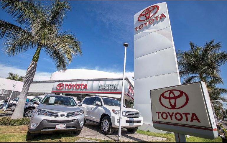 Para quienes compren un vehículo Toyota, pagarán su primera mensualidad hasta agosto. EL INFORMADOR/Archivo