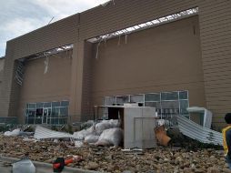 Vista de los daños causados por el tornado que azotó el municipio de Apodaca. EFE/Protección Civil de Nuevo León
