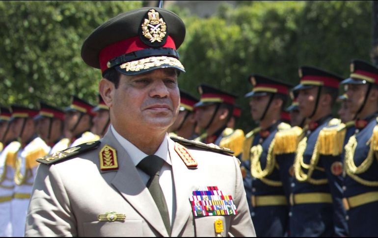 Abdel-Fattah el-Sisi, presidente de Egipto. AP/Archivo