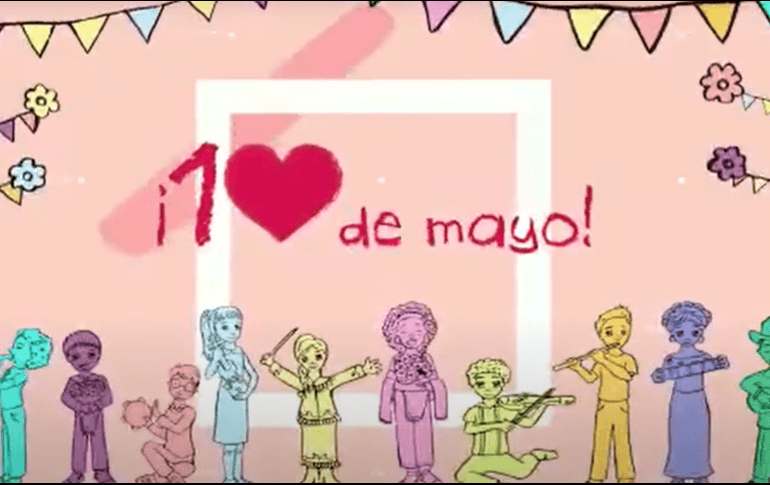 La Secretaría de Cultura participa en la celebración a las mamás. ESPECIAL / contigoenladistancia.cultura.gob.mx 