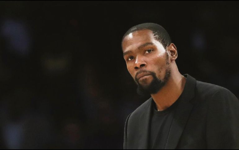 Casi un año fuera. El 10 de junio de 2019 fue la última vez que Durant estuvo en una duela. AP