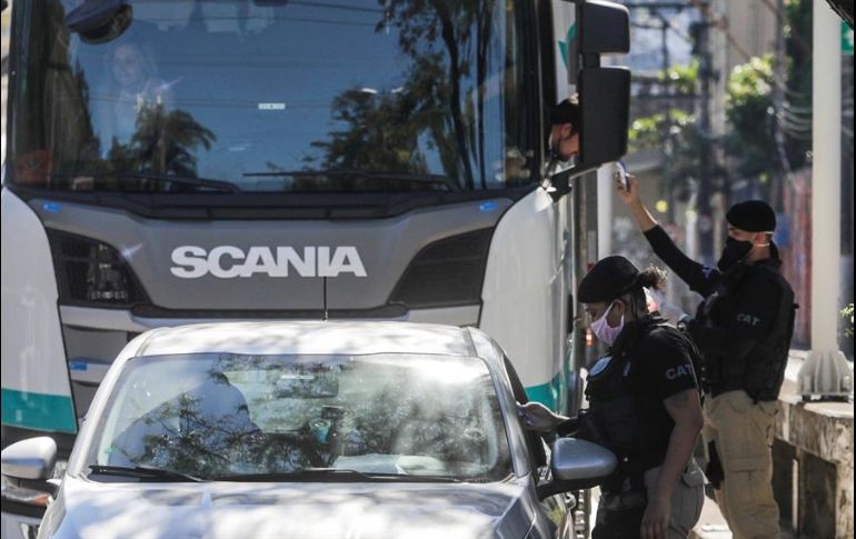 En total, son veinte las ciudades brasileñas en adoptar el bloqueo total para evitar la propagación del COVID-19. EFE/A. Lacerda