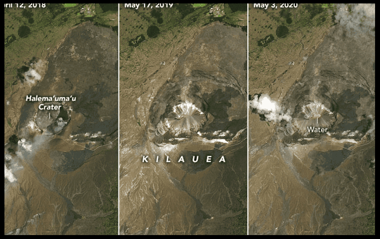 La Nasa publica una secuencia de imágenes de satélite. TWITTER / @NASAEarth