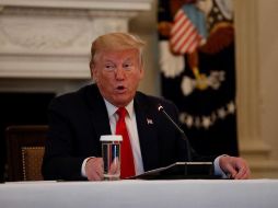 Hasta ahora, Donald Trump no ha aparecido nunca en público con mascarilla y ha asegurado que no ve la necesidad de llevarla. EFE/S. Reynolds