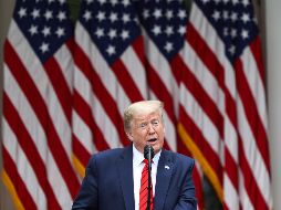 “No estoy interesado en eso. Ni siquiera un poquito. Veamos si ellos están a la altura del acuerdo que firmaron”, afirmó Trump. EFE/O. Contreras