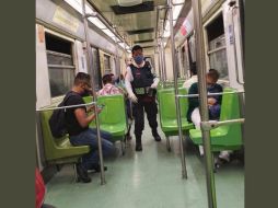 La jefa de Gobierno indica que la movilidad de personas en el Metro se redujo cerca de 75 a 80 por ciento durante la epidemia de COVID-19 en México. TWITTER / @MetroCDMX