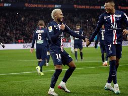 El PSG fue proclamado campeón de la liga francesa después de que se diera por terminado el campeonato 2019-2020 siguiendo las órdenes del gobierno acuciado por la pandemia de COVID-19. EFE / ARCHIVO