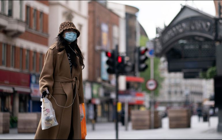 El Reino Unido decretó el 23 de marzo un confinamiento general que se relajará muy ligeramente por primera vez el miércoles. EFE / W. Oliver