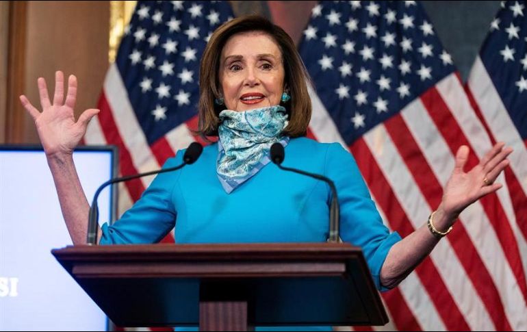 La votación del paquete propuesto por Nancy Pelosi está prevista para el viernes. EFE/J. Lo Scalzo