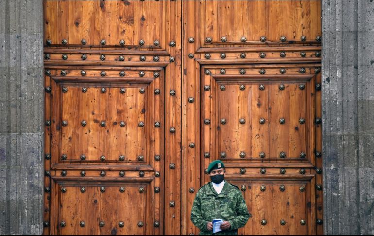 Las oficinas de Atención Ciudadana se localizan en Palacio Nacional. AFP/ARCHIVO