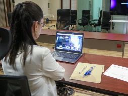 La jefa de Gobierno capitalino, Claudia Sheinbaum, participó en el encuentro virtual de este martes. TWITTER/@Claudiashein