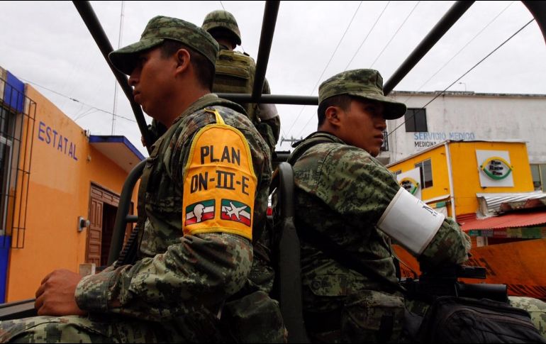 El decreto faculta a las Fuerzas Armadas llevar a cabo tareas de Seguridad Pública hasta el 27 de marzo de 2024 como límite. NTX/ARCHIVO
