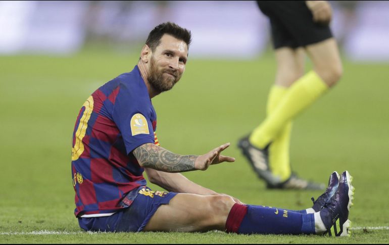 La inseguridad que se vive en Argentina es una de las razones por las que Lionel Messi, capitán del Barcelona, evita regresar a su país para seguir su carrera. AP / ARCHIVO