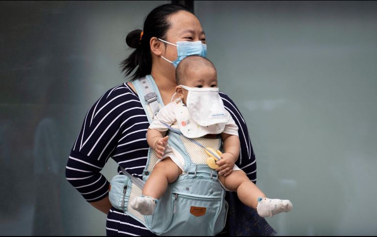 Por otra parte, el gigante asiático sigue con su racha de más de un mes sin nuevos decesos por el nuevo coronavirus. AP / N. Han Guan