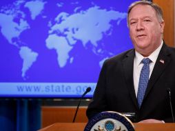 El Departamento de Estado, presidido por Mike Pompeo (imagen), acusa a Cuba de dar asilo a la guerrilla colombiana del Ejército de Liberación Nacional. EFE/ARCHIVO