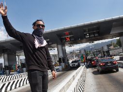 Los tramos que están tomados son Tepic-San Blas y varias casetas a lo largo de la caseta Tepic-Villa Unión. EFE/ ARCHIVO