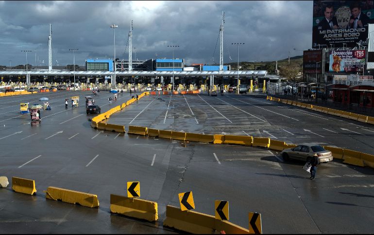 El cierre fronterizo a los viajes no esenciales comenzó el pasado 21 de marzo. AFP/ARCHIVO