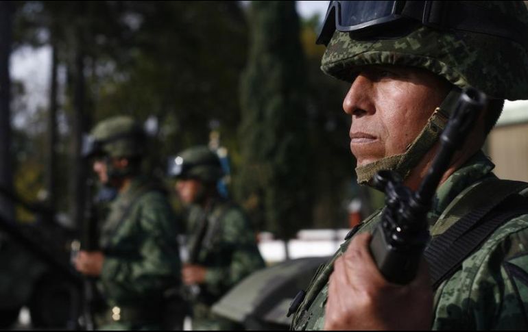 Consideran que la participación militar es una violación a los derechos humanos en México. NTX/ARCHIVO
