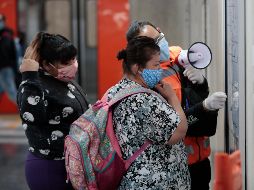 De acuerdo con Andrés Manuel, Los casos de COVID-19 en México están a punto de ser menores. AP / E. Verdugo