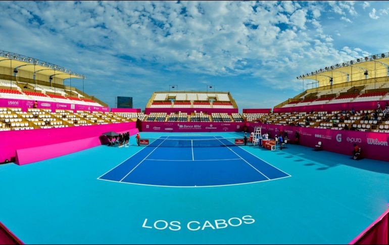 Para el circuito ATP, la ampliación afecta a diversos torneos, entre ellos, el Abierto de Los Cabos. FACEBOOK / Abierto Los Cabos