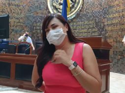 La diputada Sofía García Mosqueda señala que a la Comisión de Administración que preside, no ha llegado ninguna solicitud para el pago de las pruebas. EL INFORMADOR/S. Blanco