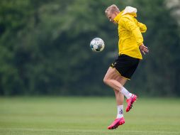 El delantero noruego del Borussia Dortmund, Herling Haaland, ha sido uno de los mejores de la Liga. TWITTER/@bvb