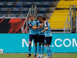 Con este resultado el Borussia llegó a 52 puntos y se adjudicó la tercera plaza. AFP