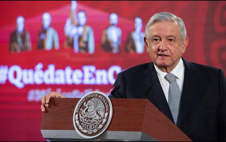 López Obrador generó reacciones de rechazo al declarar que el 90% de las llamadas de auxilio de las mujeres son falsas. EFE/Presidencia de México