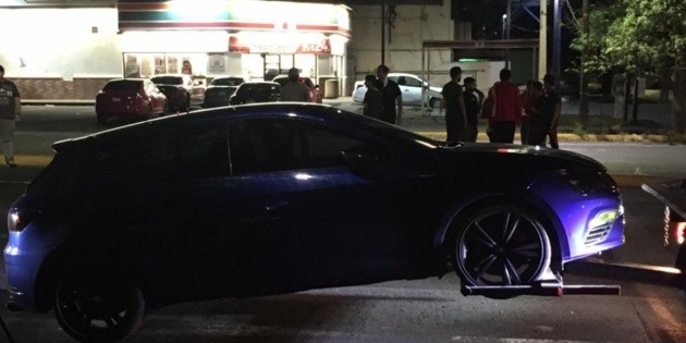 Levantan tres veh&iacute;culos tras denuncia de &ldquo;arrancones&rdquo; en avenida M&eacute;xico
