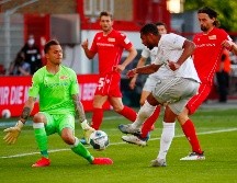 El Bayern pudo reencontrarse con la competición de la mejor manera, después de que el parón de marzo cortara en seco su gran momento. EFE / H. Hanschke