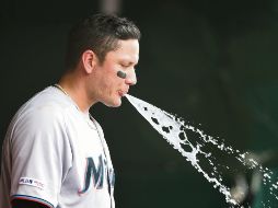 No más. Los escupitajos estarían prohibidos durante los encuentros de Grandes Ligas. AFP / M. Layton