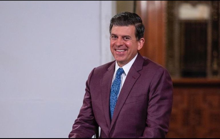 El Presidente López Obrador dio la bienvenida a Sheffield (foto) y aseguró que ya está recuperado. SUN / S. Tapia