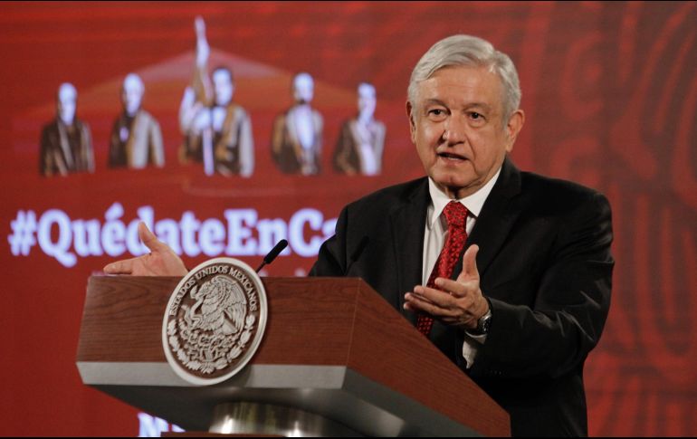 López Obrador reitera que se le dio trata preferencial a los particulares. NTX / R. Solís