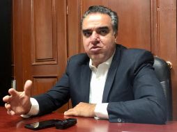 El legislador perredista Gerardo Quirino Velázquez también plantea retomar la reforma al Sistema Anticorrupción del Estado. EL INFORMADOR/R. Rivas