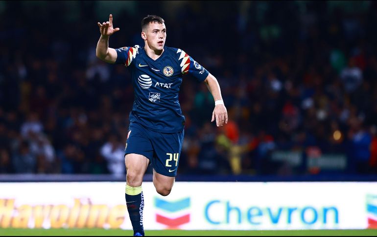 JOYA. El uruguayo llegó al América sin reflectores y en la actualidad es uno de los favoritos de la afición azulcrema tras sus buenas actuaciones. IMAGO7