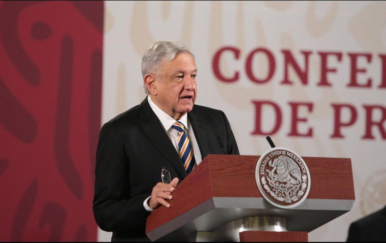 López Obrador señala que lo mejor para que no haya desigualdad en México, es que el gobierno ayude. NTX / G. Durán