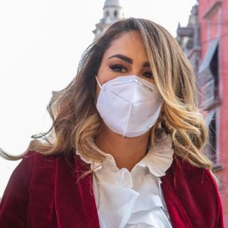 Ninel Conde asiste a Palacio Nacional para entregar carta a López Obrador