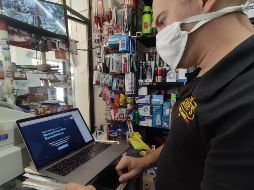 Se presume que los datos de los comerciantes que solicitan la reapertura de sus negocios serán utilizados posteriormente para otros fines. ESPECIAL / Ayuntamiento de Guadalajara