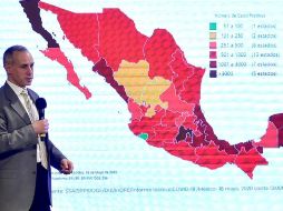 El demandante alegó que los funcionarios que participan en las conferencias incurren en omisiones y contradicciones sobre la información que presentan. EFE/Presidencia