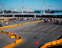 Las limitaciones al tránsito terrestre en la frontera entre Estados Unidos y México suman ya 16 meses. EFE/ARCHIVO